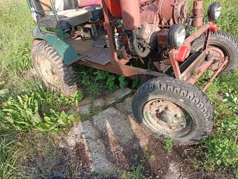 Malotraktor domácí výroby - 2