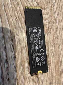 1TB SSD Samsung EVO 970, NVM2 slot, perfektní stav - 2