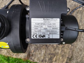 Bazénové čerpadlo SPS 50-1, 7 m3/h (Marimex Pro Star 4) - 2