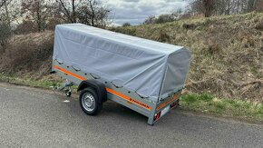 Pronájem přívěsného vozíku 750 kg – sklopný, 130 km/h - 2