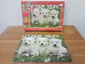 DINO PUZZLE ŠTĚNÁTKA - 99 DÍLKŮ - 26.4 x 18.1 cm - 2
