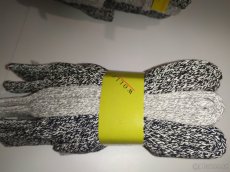 Ponožky ovčí vlna 43-46 pánské sada 9 párů - 2