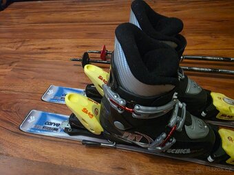 Dětské sjezdové lyže set Tecno pro Carve 8.5 v délce 90 cm - 2