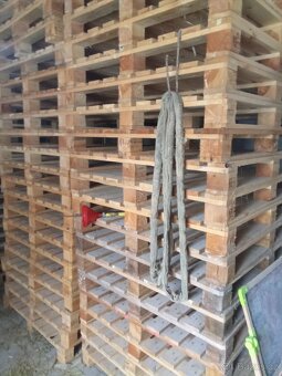 Prodám dřevěné palety 120x 114 - 2