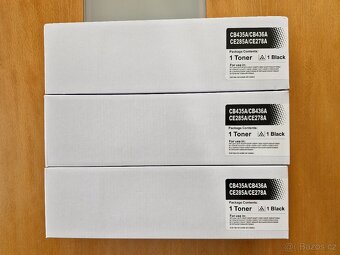 HP LaserJet P1102w – Scaner Cannon Scan LiDE 70+3tonery - 2