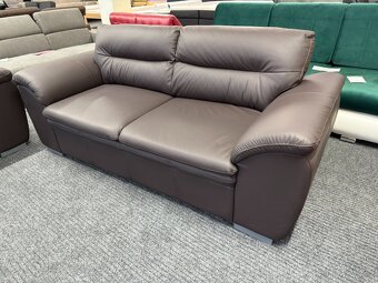 Sedací souprava 3 + 2 - kožená - NEPOUŽITÁ - 2