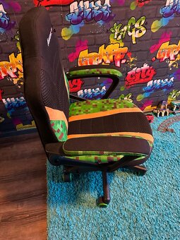 Dětská herní židle Huzaro Ranger 1.0. Minecraft - 2