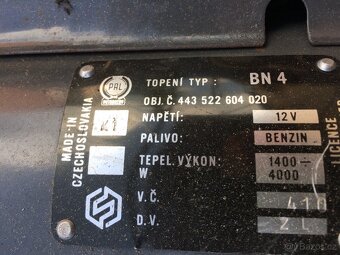 Prodám topení tatra - 2