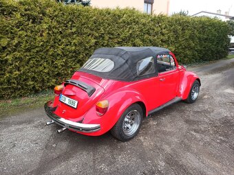 VW Brouk 1200L cabrio rok 1980 - 2