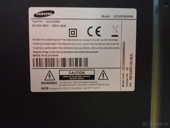 Televize Samsung UE32D5500 za odvoz - 2