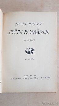 Josef Roden: Irčin románek - 2