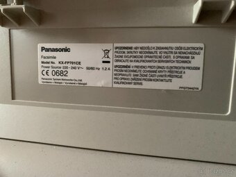 Fax Panasonic KX-FP701CE - 2