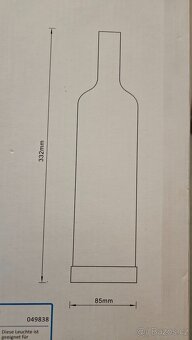 Stolní lampa Bottle 50090123 - 2