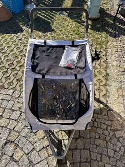 Vozik pro psy Pawhut 130x190 - 2
