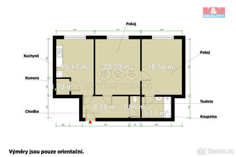 Pronájem bytu 2+1, 66 m², Plzeň, ul. Goethova - 2
