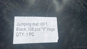 Skákací plocha pro trampolínu - 430 cm (16 ft) - 108 pružin - 2