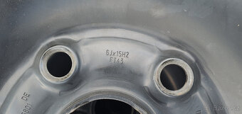 Ocel. disky 15" disky org. VW 5x112mm., pneu 195/65/15" 91 - 2