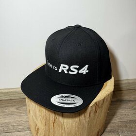 Snapback Audi RS4 Kšiltovka nová - 2