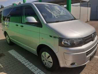 VW Transporter T5 facelift, 2,0 103kw, r.v.2010, 5míst - 2