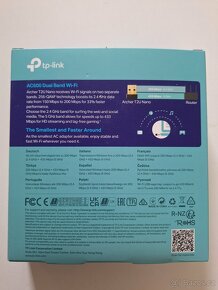 Bezdrátový Wi-Fi adaptér TP-LINK Archer T2U Nano - 2