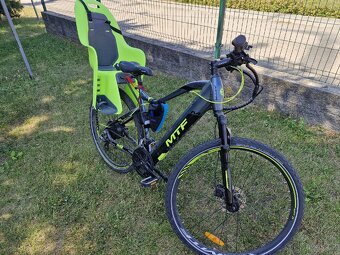 Krosové elektrokolo Cross s cyklo sedačkou pro ditě - 2