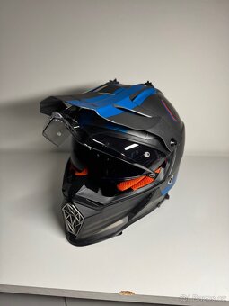 Motocyklová přilba LS2 MX436 Pioneer Quarterback – vel. L - 2