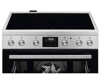 Sklokeramický sporák AEG Mastery CCB6446CBM, nerez - 2