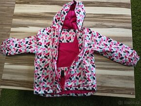 Zimní bunda lupilu 110/116a lyžařské kalhoty lupilu 110/116 - 2