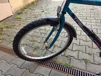 Pánské kolo Trekking Fox Canyon - modro zelené - 2