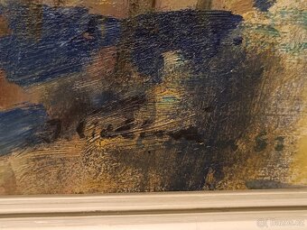 Obraz Jana Lieblová, Šumava 1981, olej 60x80 - 2