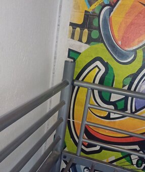 Kovová patrová postel - 2