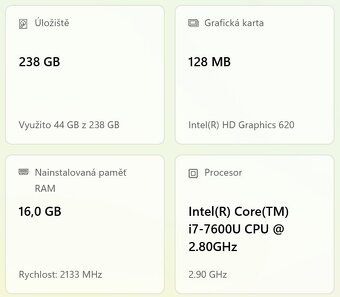 ▼DELL Latitude 7380 - 13,3" / i7 / TOUCH / 16GB / SSD / ZÁR - 2