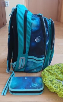 Školní batoh LYNN - TOPGAL  a pláštěnka - 2