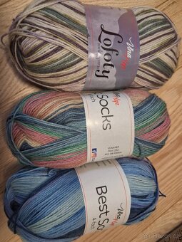 Ponožky pletené vel.25-27 - 2