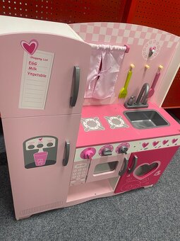 Dětská kuchyňka dřevěná + příslušenství - 2