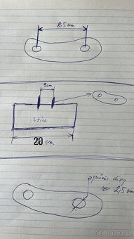 Lžíce na bagr 20cm - 2