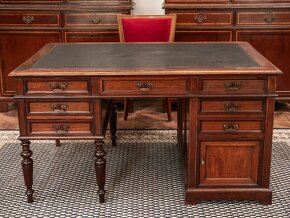 Starožitný neoklasicistní francouzský psací stůl Ludvík XVI - 2