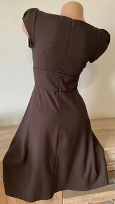 Dámské hnědé šaty Orsay vel.36 - 2