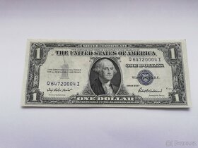 2x stříbřný Dollar 1957(A) + Dollar 1935(F) - 2