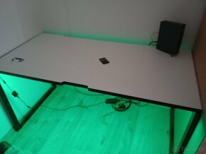 Herní stůl MOSH Chameleon s RGB LED - 2