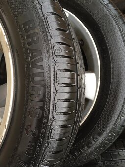 4x Letní pneu s disky - Barum 205/55r 16 - 2