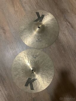 Prodám ZILDJIAN K Light Hi-hat 14" - 2