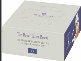 Seymour panther Royal Tudor Beasts 2 Oz 2022 - 2