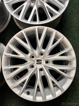 5x112 R17 Originál alu disky Seat LEON IV. - TOP STAV - 2