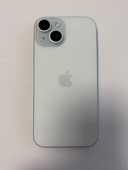 iPhone 15 128 gb modrý, jako nový - 2