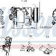 KOMPRESOR KLIMATIZACE NISSENS 891019 BMW,MINI - 2