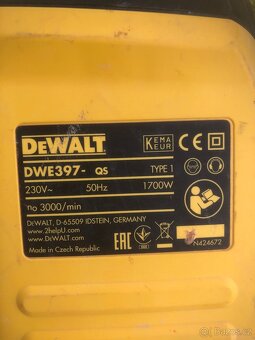 Pila na cihly dewalt dwe 397QS - 2