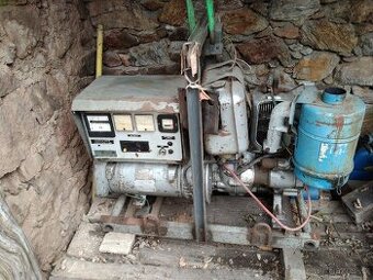 Funkční Dieselová elektrocentrála Slavia 5,6 kW - 2