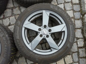 ALU KOLA + ZIMNÍ PNEU SEAT ŠKODA VW 225/55R17 - 2