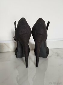 Catwalk boty na vysokém podpatku - velikost 38 - 2